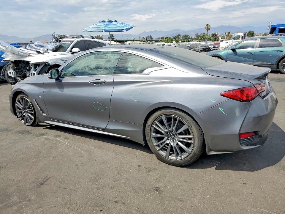 2019 Infiniti Q60 VIN JN1EV7EK5KM231212 COPART salvage auction — VANDALISM, Ca - Salvage Certificate, sold $10,000 on 2026-08-10 (photo 2)
