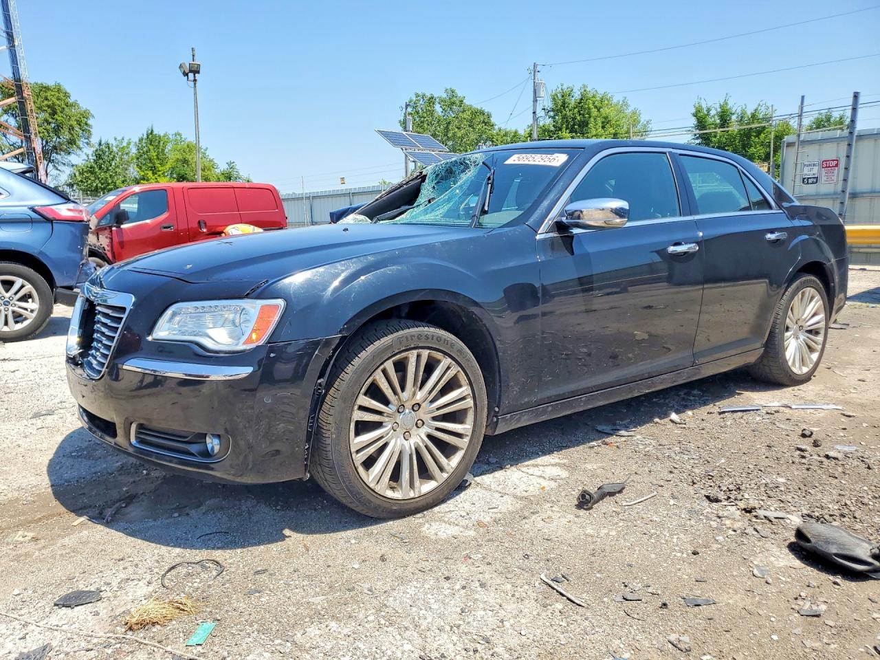 2011 Chrysler 300C VIN 2C3CA6CT9BH593850 COPART salvage auction — Front End, Ct - Clean Title, sold $2,350 on 2026-09-21 (photo 1)