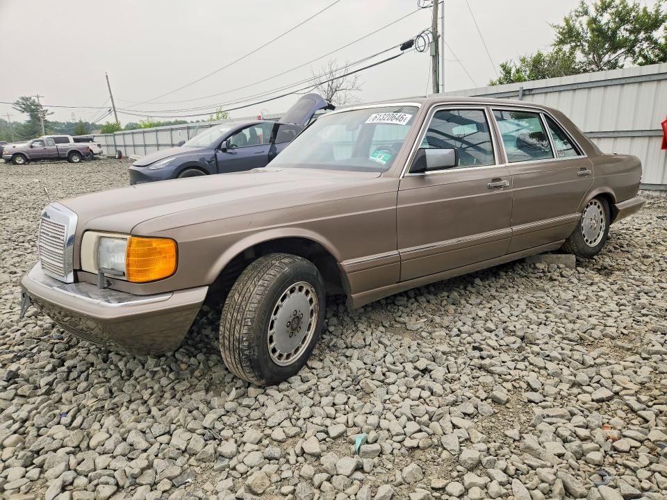 1987 Mercedes-benz VIN WDBCA39D8HA347176 COPART salvage auction — MECHANICAL, NJ - CERTIFICATE OF TITLE, sold $1,050 on 2026-07-27 (photo 1)
