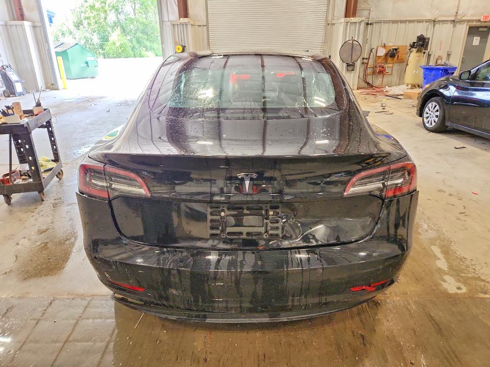 2022 Tesla Model 3 VIN 5YJ3E1EA3NF304034 COPART salvage auction — REAR END, Il - Certificate Of Title, sold $11,000 on 2026-07-22 (photo 6)