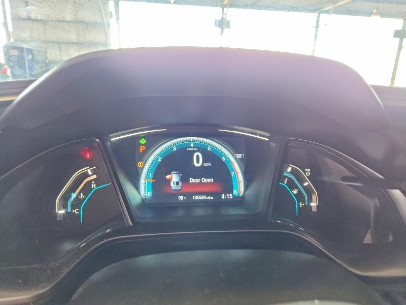 2017 Honda Civic VIN SHHFK7H51HU429107 COPART salvage auction — REAR END, Az - Cert Of Title - Salvage, sold $450 on 2026-07-27 (photo 9)