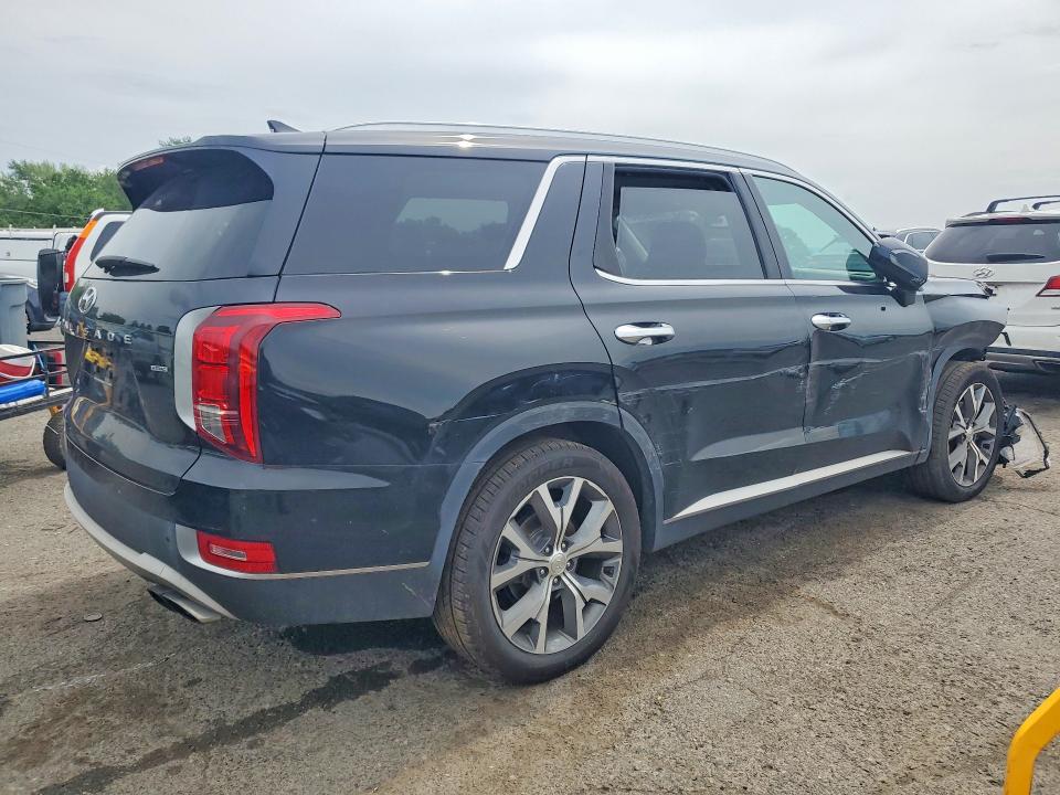 2022 Hyundai Palisade VIN KM8R4DHE2NU344122 COPART salvage auction — FRONT END, Pa - Certificate Of Salvage, sold $6,200 on 2026-07-17 (photo 3)