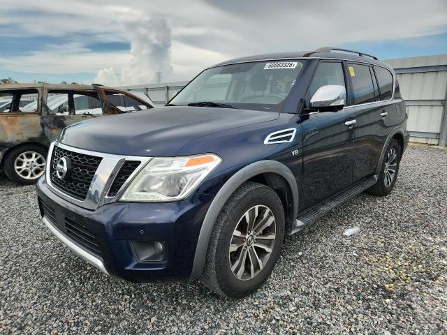 2018 Nissan Armada VIN JN8AY2NC7J9555511 COPART salvage auction — MINOR DENT/SCRATCHES, FL - CERTIFICATE OF TITLE (P), sold $7,200 on 2026-07-31 (photo 1)