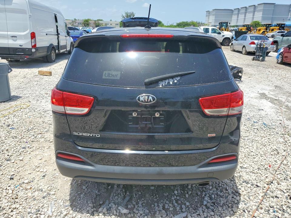 2017 Kia Sorento VIN 5XYPG4A36HG195697 COPART salvage auction — FRONT END, Fl - Certificate Of Title, sold $1,850 on 2026-07-31 (photo 6)