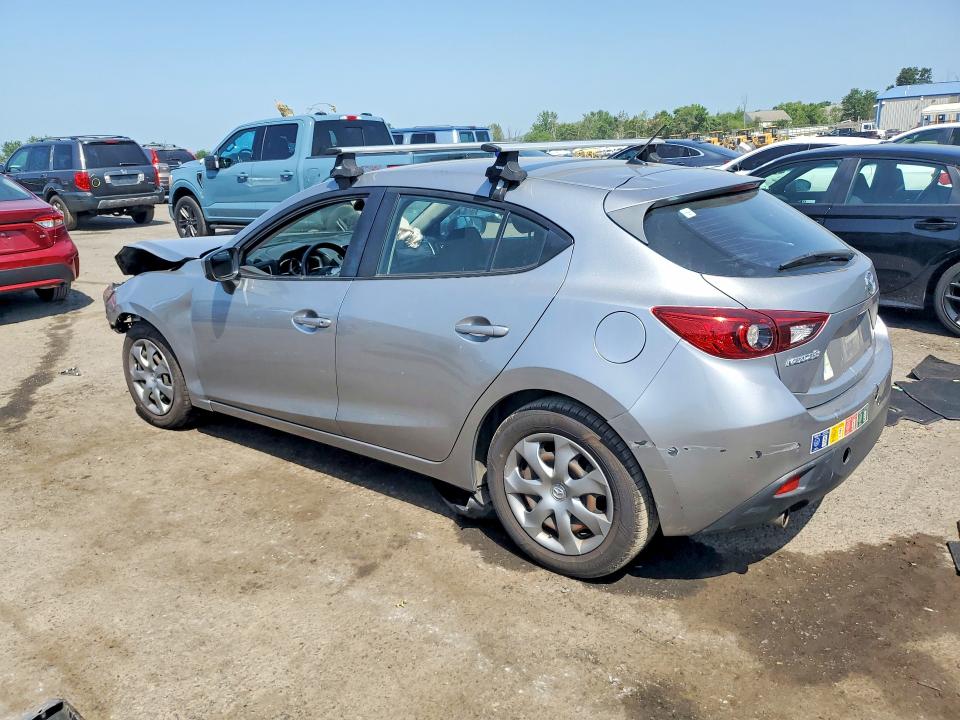 2014 Mazda 3 VIN JM1BM1K73E1200093 COPART salvage auction — FRONT END, Pa - Certificate Of Salvage, sold $175 on 2026-07-14 (photo 2)