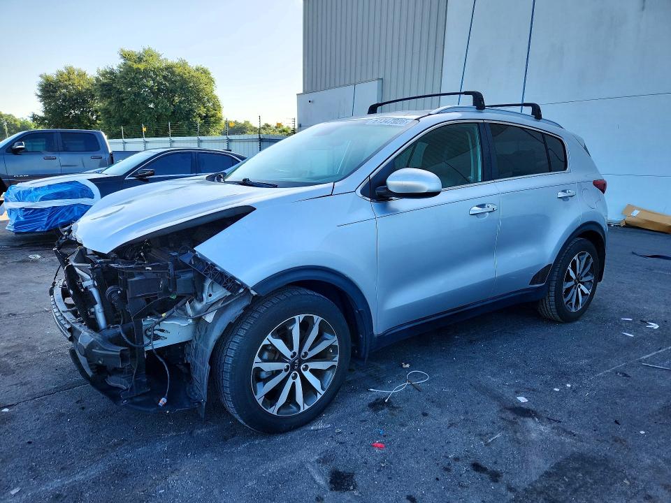 2017 Kia Sportage VIN KNDPN3AC4H7215538 COPART salvage auction — FRONT END, FL - CERT OF TITLE SLVG REBUILDABLE, sold $60 on 2026-07-27 (photo 1)