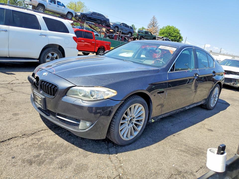 2013 BMW 5er VIN WBAFU7C54DDU67934 COPART salvage auction — SIDE, CO - SALVAGE TITLE, sold $275 on 2026-07-21 (photo 1)