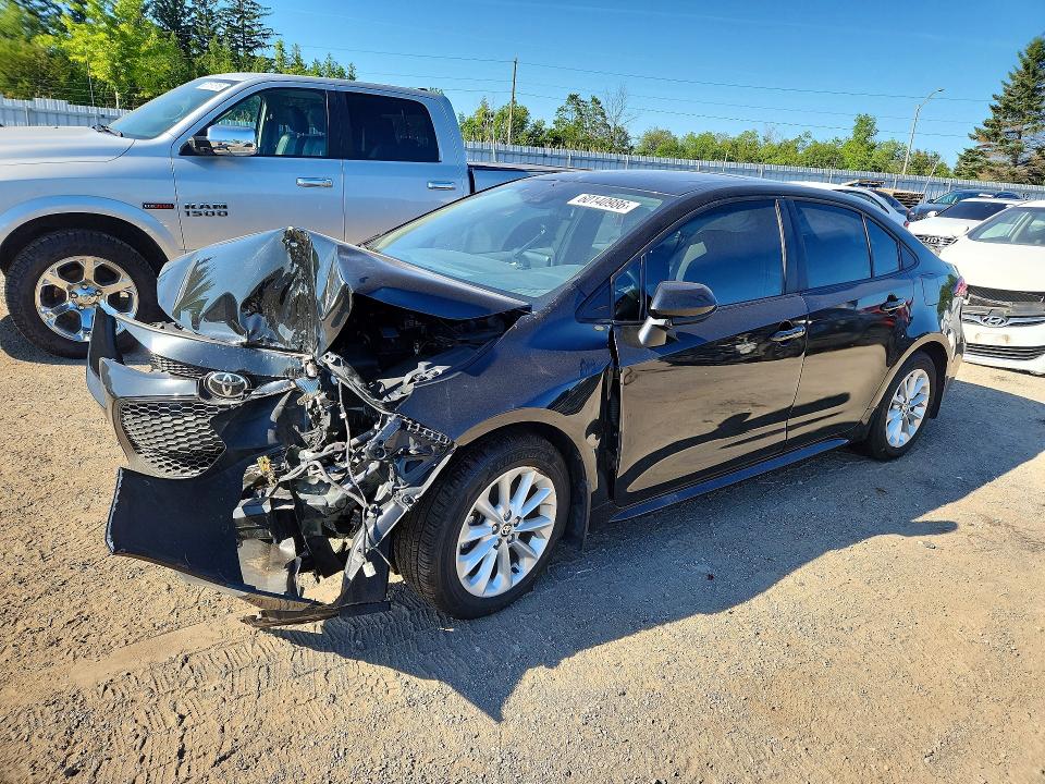 2021 Toyota Corolla VIN 5YFBPMBE0MP173887 COPART salvage auction — FRONT END, ON - PERMIT SALVAGE, sold $2,900 on 2026-07-28 (photo 1)
