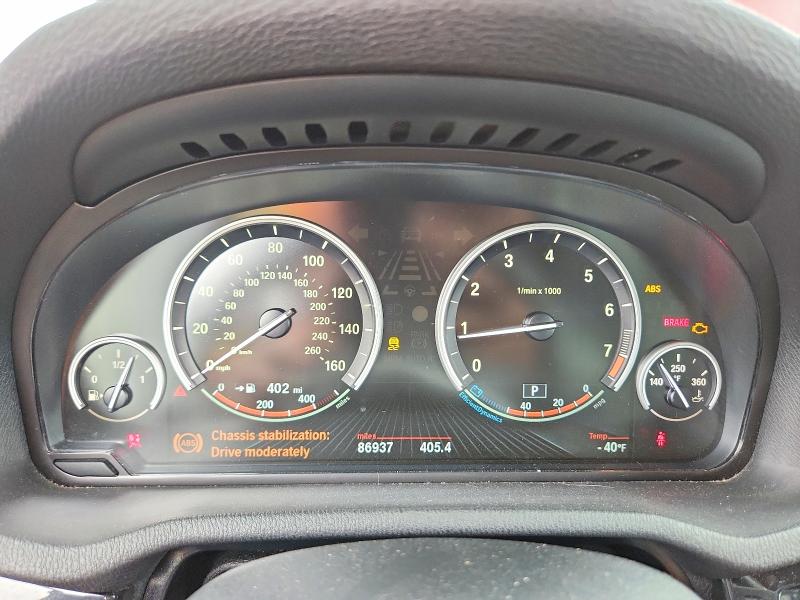 2014 BMW X3 VIN 5UXWX9C52E0D20558 COPART salvage auction — WATER/FLOOD, Pa - Certificate Of Salvage, sold $1,000 on 2026-07-31 (photo 9)