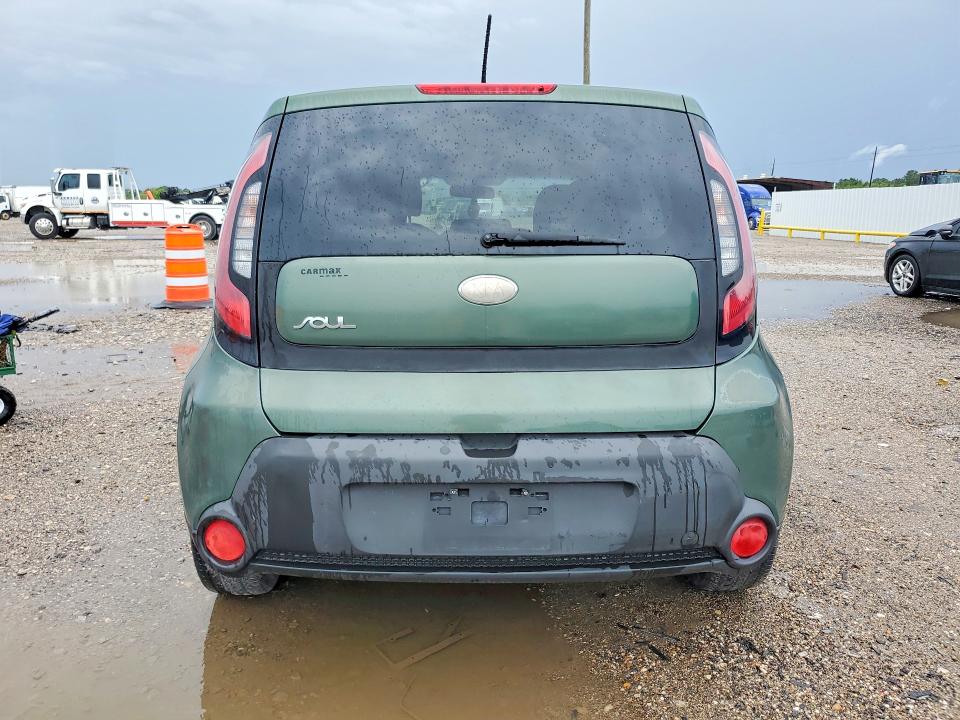 2014 Kia Soul VIN KNDJN2A20E7008227 COPART salvage auction — MINOR DENT/SCRATCHES, Tx - Certificate Of Title (P), sold $675 on 2026-07-30 (photo 6)
