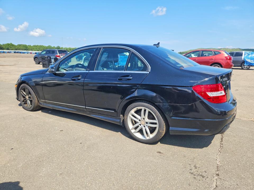 2013 Mercedes-benz C class VIN WDDGF8AB2DA837589 COPART salvage auction — FRONT END, NY - CERTIFICATE OF TITLE, sold $1,050 on 2026-08-05 (photo 2)