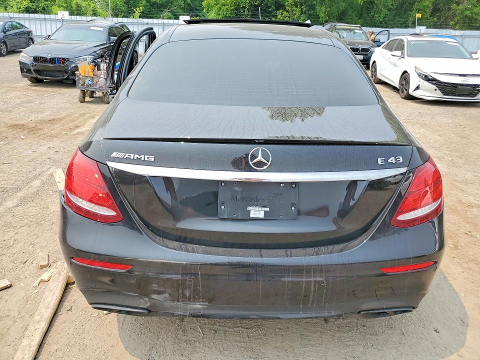 2018 Mercedes-benz E-class VIN WDDZF6EB6JA308990 COPART salvage auction — SIDE, On - Permit Salvage, sold $8,100 on 2026-08-11 (photo 6)