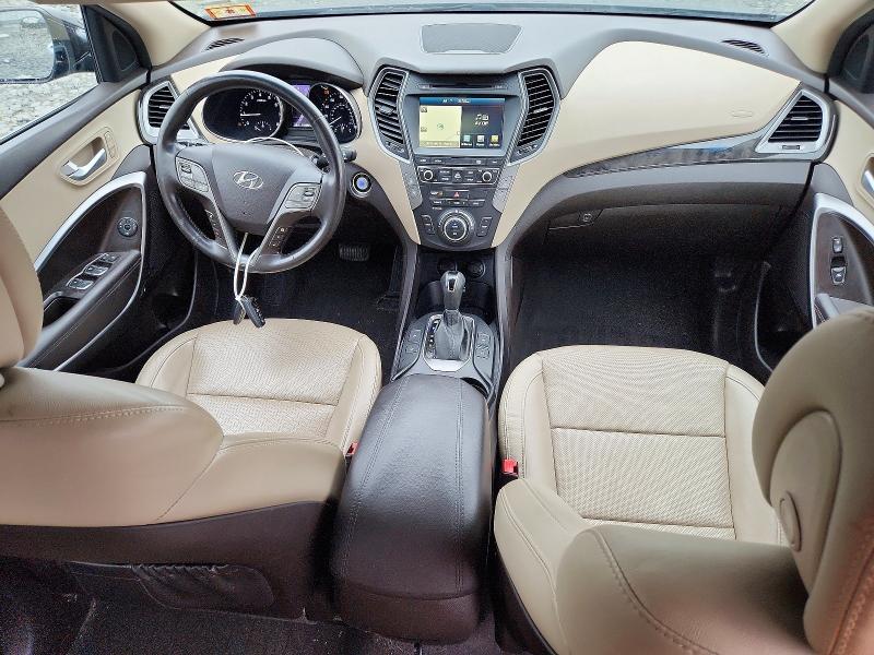 2017 Hyundai Santa fe VIN 5XYZUDLB1HG409419 COPART salvage auction — MINOR DENT/SCRATCHES, NJ - CERTIFICATE OF TITLE, sold $4,850 on 2026-07-13 (photo 8)