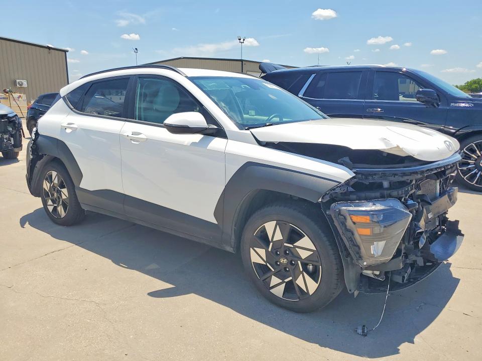 2024 Hyundai Kona VIN KM8HB3AB7RU147819 COPART salvage auction — FRONT END, Tx - Certificate Of Title, sold $1,750 on 2026-07-30 (photo 4)