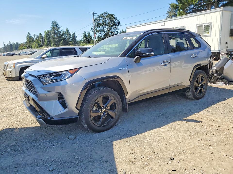 2020 Toyota Rav 4 VIN JTMEWRFV3LD529385 COPART salvage auction — REAR END, Wa - Bill Of Sale, sold $13,700 on 2026-07-14 (photo 1)