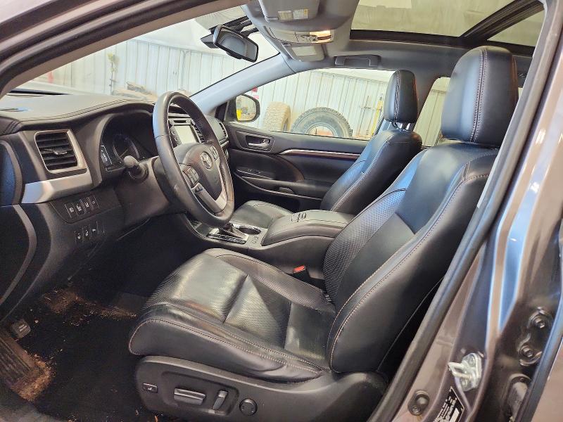 2016 Toyota Highlander VIN 5TDDKRFH7GS293853 COPART salvage auction — FRONT END, Wi - Certificate Of Title, sold $300 on 2026-07-29 (photo 7)