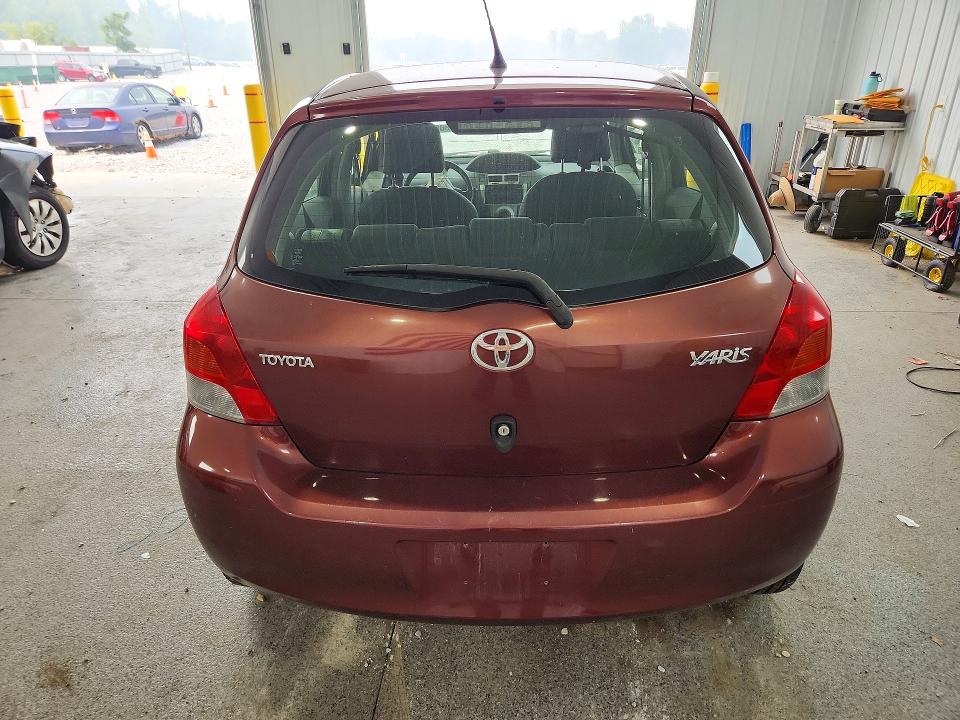 2010 Toyota Yaris VIN JTDKT4K32A5280393 COPART salvage auction — FRONT END, Oh - Cert Of Title-Salvage, sold $400 on 2026-07-28 (photo 6)