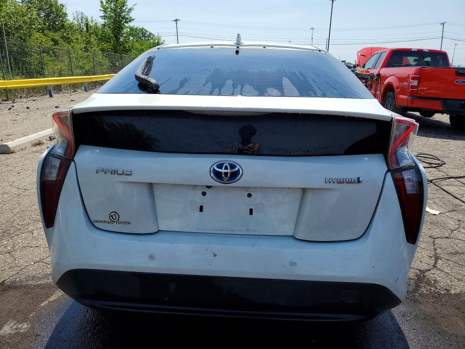 2018 Toyota Prius VIN JTDKARFU9J3065689 COPART salvage auction — MINOR DENT/SCRATCHES, De - Certificate Of Title, sold $5,700 on 2026-07-28 (photo 6)