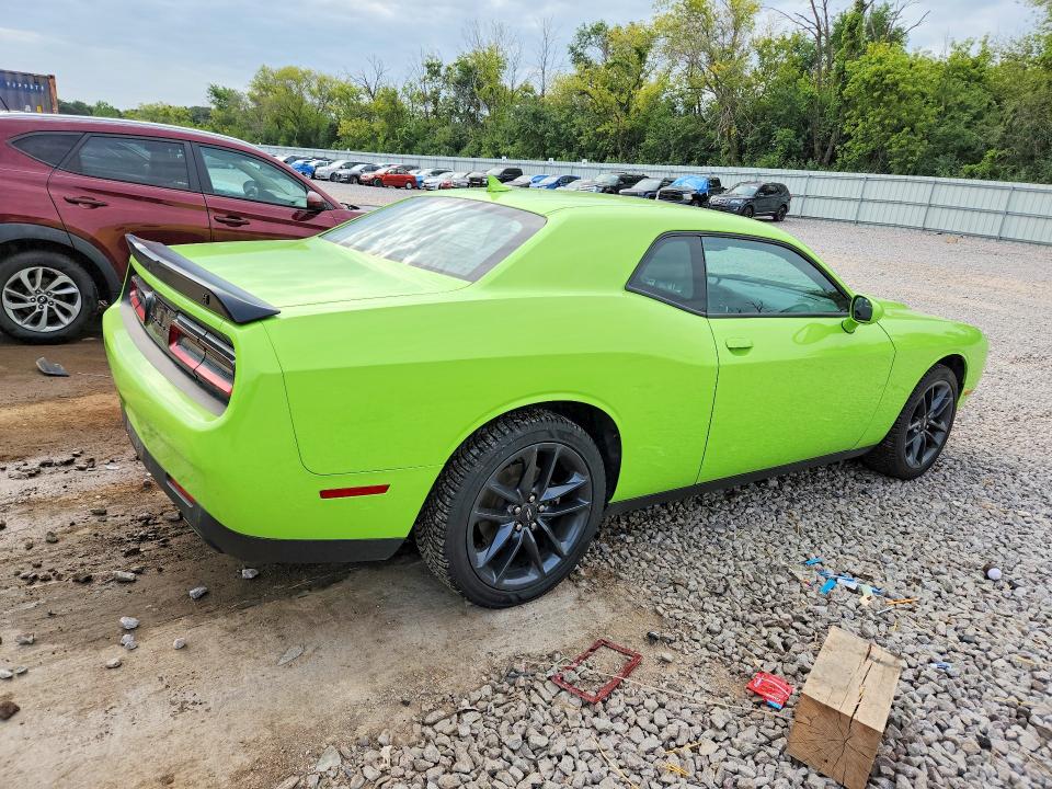2023 Dodge Challenger VIN 2C3CDZGG5PH621883 COPART salvage auction — MECHANICAL, Wi - Cert Of Title-Salvage & Flood, sold $7,300 on 2026-08-31 (photo 3)