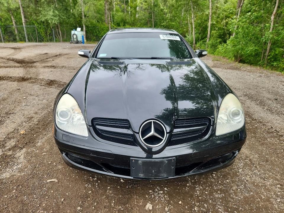 2006 Mercedes-benz Slk-klasse VIN WDBWK54F96F126569 COPART salvage auction — FRONT END, On - Permit No Brand - Unfit, sold $3,600 on 2026-08-18 (photo 5)