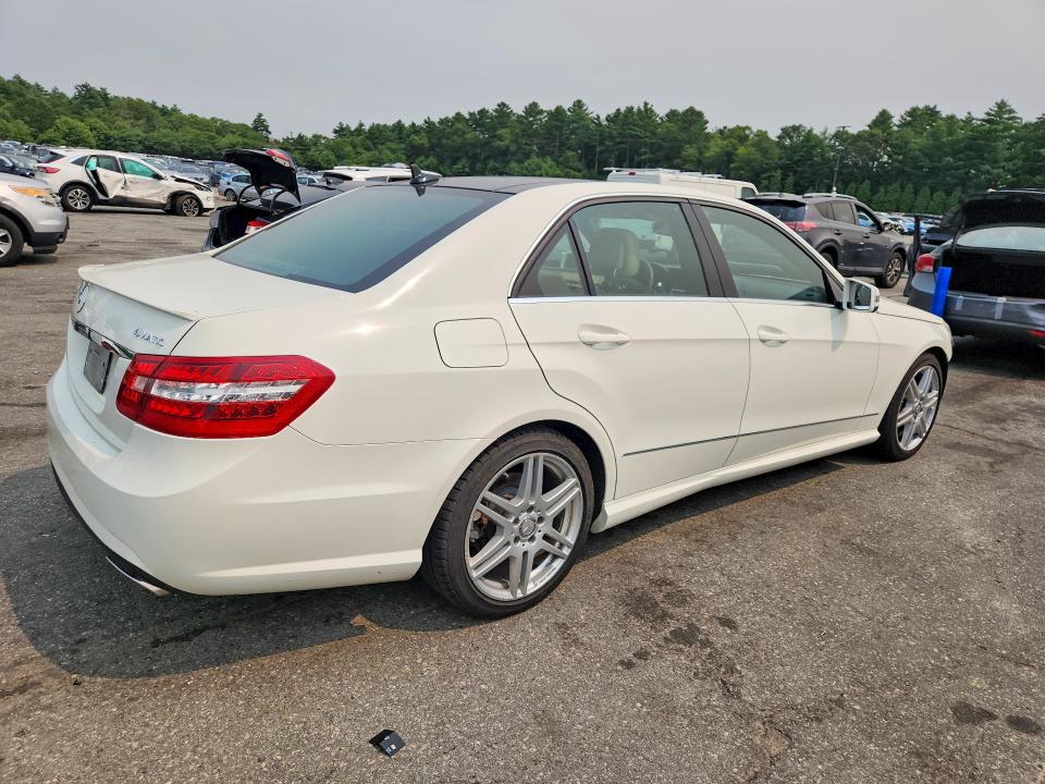 2011 Mercedes-benz E-klasse VIN WDDHF8HB2BA309509 COPART salvage auction — FRONT END, Ri - Salvage Certificate Of Title, sold $2,550 on 2026-08-18 (photo 3)