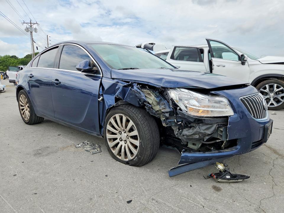 2011 Buick Regal VIN W04GN5EC9B1006211 COPART salvage auction — FRONT END, Tn - Salvage Certificate, sold $1,300 on 2026-07-27 (photo 4)