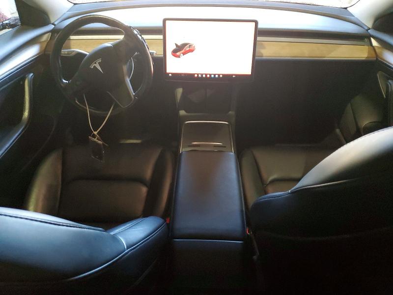2022 Tesla Model 3 VIN 5YJ3E1EA7NF372580 COPART salvage auction — REAR END, WA - VEHICLE CERT OF OWNERSHIP-TITL, sold $6,300 on 2026-07-20 (photo 8)