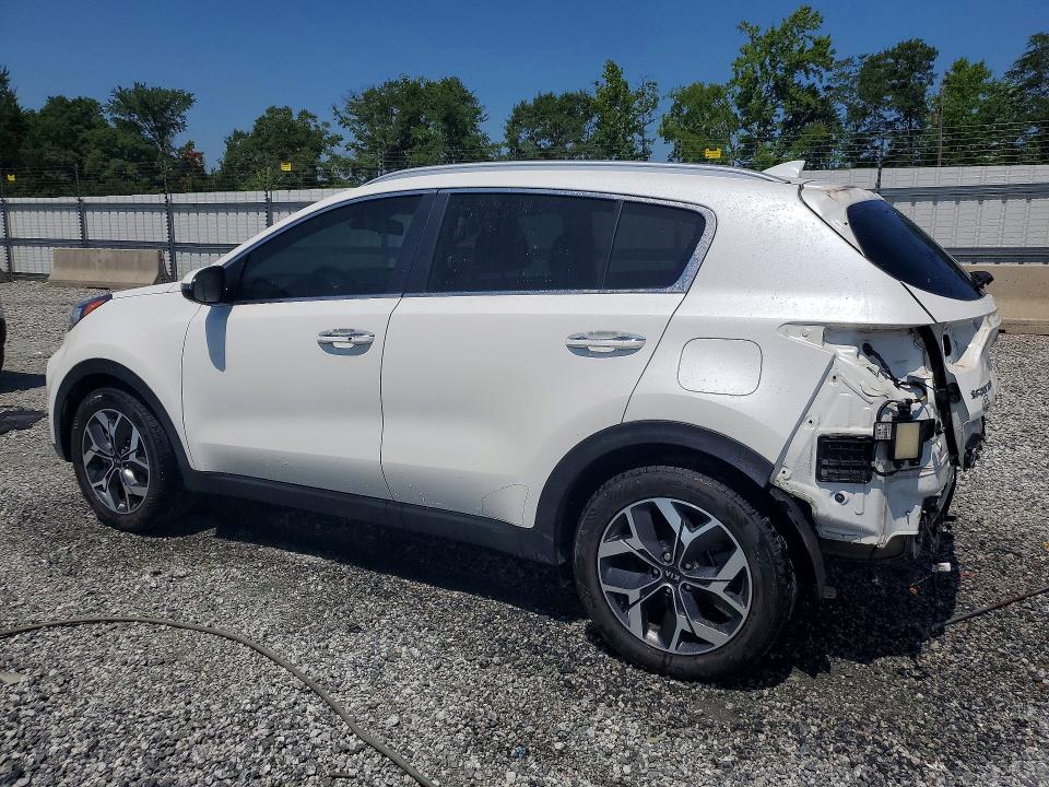 2020 Kia Sportage VIN KNDPN3AC7L7798227 COPART salvage auction — REAR END, Sc - Cert Of Title-Salvage, sold $225 on 2026-07-29 (photo 2)