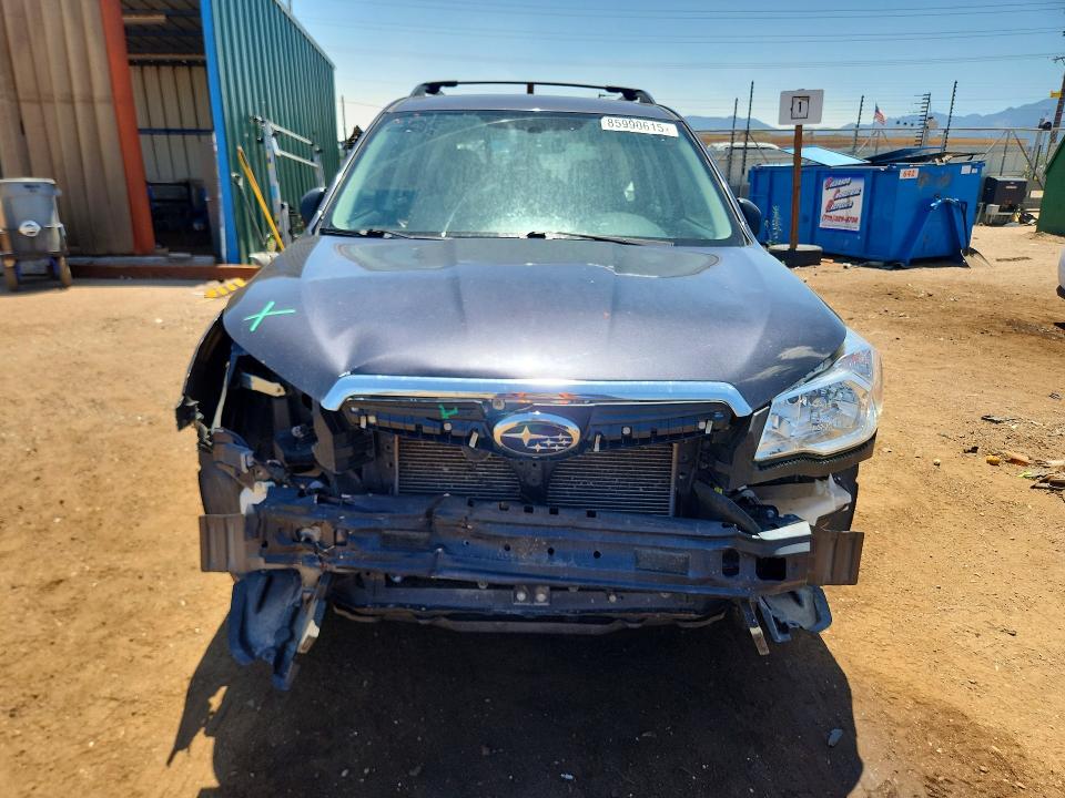 2016 Subaru Forester VIN JF2SJABC6GH536659 COPART salvage auction — FRONT END, Co - Dis/Dlr/Exp Only Clean Title, sold $2,950 on 2026-07-08 (photo 5)