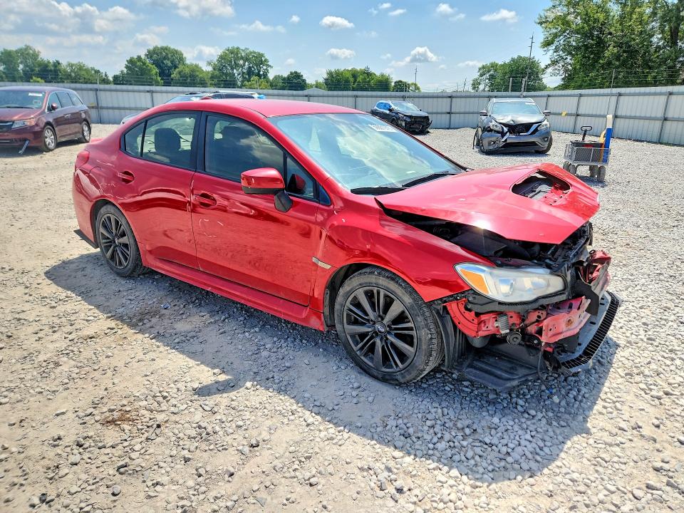 2017 Subaru Wrx VIN JF1VA1B63H9807555 COPART salvage auction — FRONT END, Oh - Cert Of Title-Salvage, sold $3,000 on 2026-07-24 (photo 4)