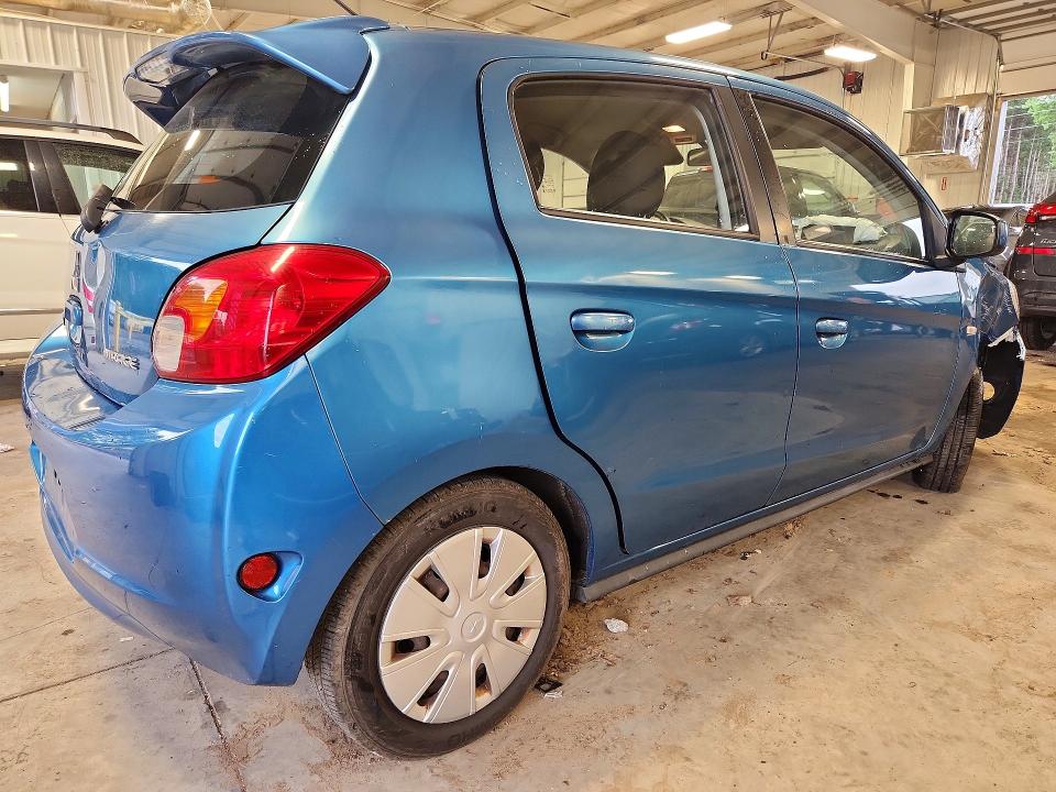 2015 Mitsubishi Mirage VIN ML32A3HJ5FH005051 COPART salvage auction — FRONT END, Mn - Parts Vehicle Bill Of Sale, sold $250 on 2026-07-16 (photo 3)