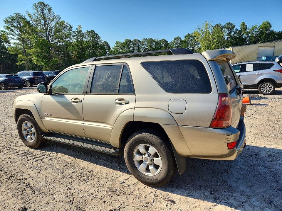2003 Toyota 4runner VIN JTEBU14R138008007 COPART salvage auction — MECHANICAL, Nc - Dealer Only Clean Title, sold $1,300 on 2026-07-31 (photo 2)