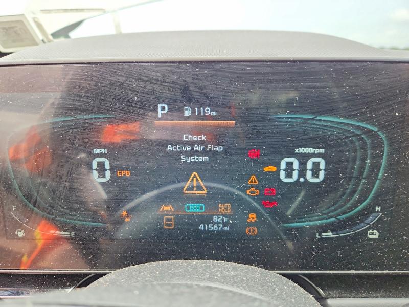 2024 Kia Niro VIN KNDCS3LFXR5140338 COPART salvage auction — FRONT END, Ny - Mv-907A Salvage Certificate, sold $10,200 on 2026-08-21 (photo 9)