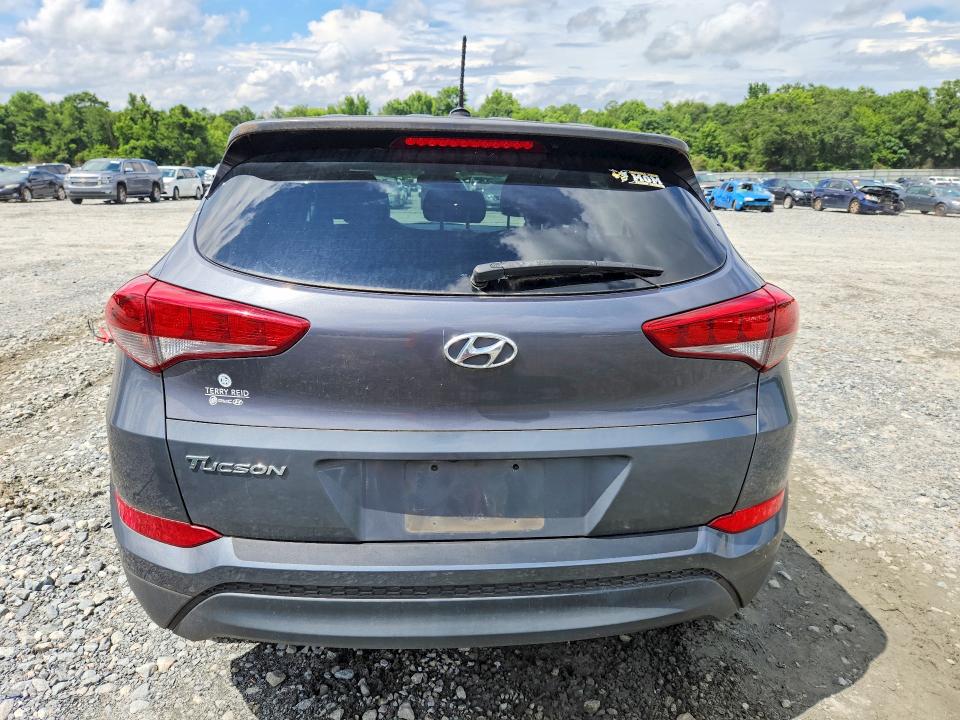 2017 Hyundai Tucson VIN KM8J23A43HU580376 COPART salvage auction — MINOR DENT/SCRATCHES, Ga - Certificate Of Title, sold $3,500 on 2026-07-22 (photo 6)
