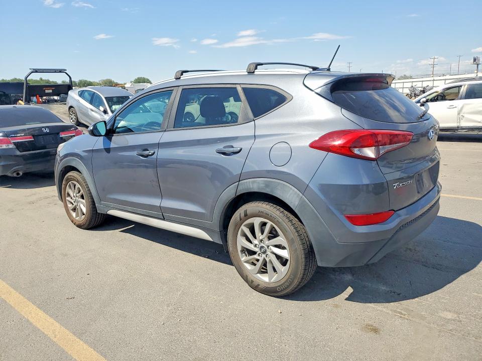 2017 Hyundai Tucson VIN KM8J3CA48HU412195 COPART salvage auction — REAR END, Id - Certificate Of Title, sold $700 on 2026-07-16 (photo 2)