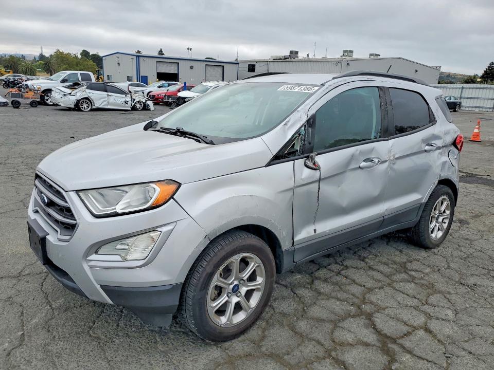 2018 Ford Ecosport VIN MAJ3P1TEXJC243469 COPART salvage auction — SIDE, CA - SALVAGE CERTIFICATE, sold $1,000 on 2026-07-24 (photo 1)