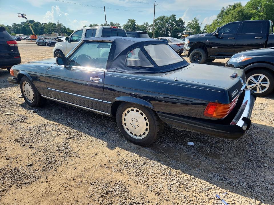 1989 Mercedes-benz 560 VIN WDBBA48D1KA091019 COPART salvage auction — MECHANICAL, MS - CERTIFICATE OF TITLE, sold $2,900 on 2026-07-21 (photo 2)