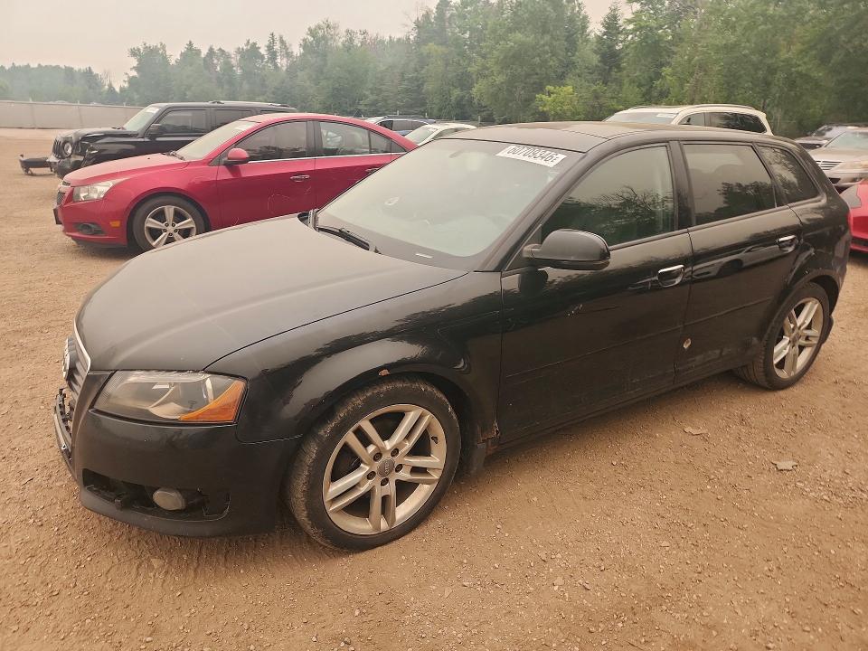 2012 Audi A3 VIN WAUJJCFM5CA003615 COPART salvage auction — FRONT END, ON - PERMIT NO BRAND - UNFIT, sold $300 on 2026-07-28 (photo 1)