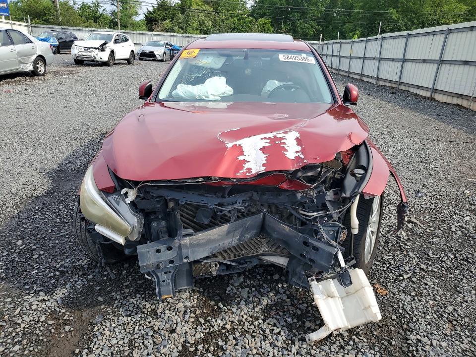 2015 Infiniti Q50 VIN JN1BV7AP4FM348483 COPART salvage auction — FRONT END, Nj - Cert Of Title-Salvage, sold $375 on 2026-07-31 (photo 5)