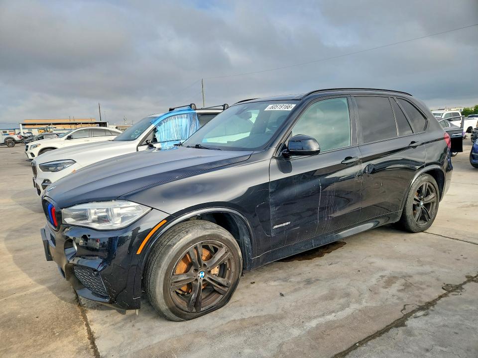 2015 BMW X5 VIN 5UXKR0C56F0K56981 COPART salvage auction — SIDE, TX - CERTIFICATE OF TITLE (P), sold $3,700 on 2026-07-27 (photo 1)