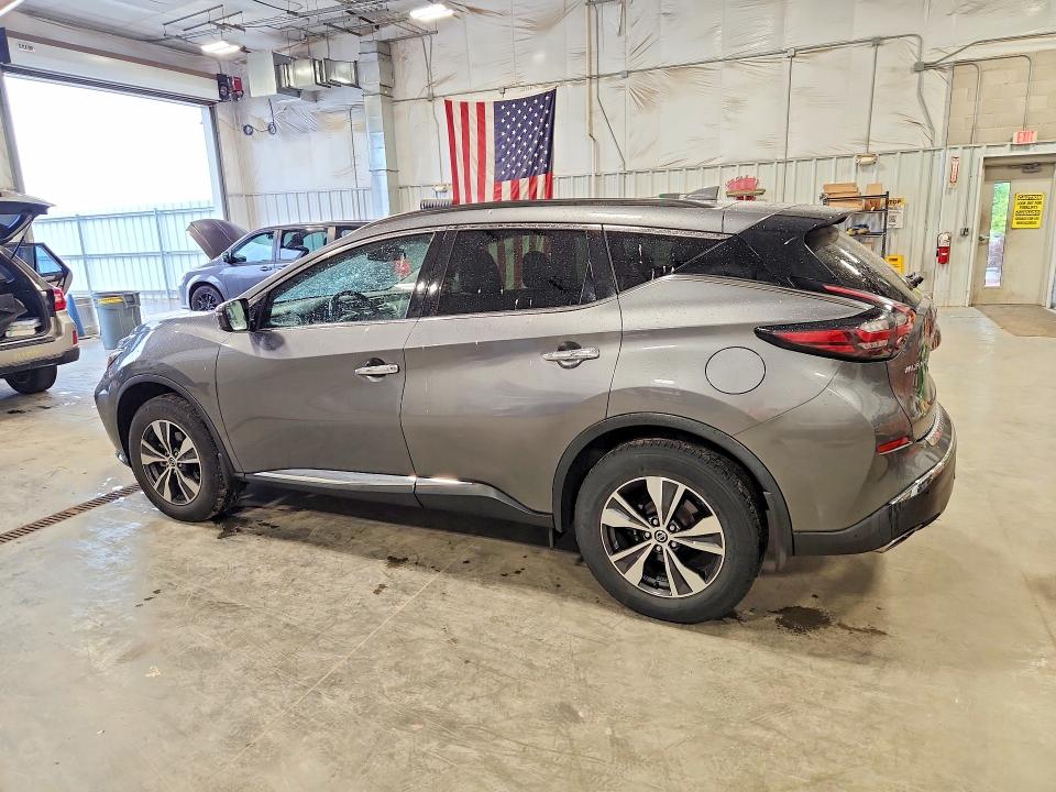 2022 Nissan Murano VIN 5N1AZ2BS0NC126963 COPART salvage auction — HAIL, Salvage Title, sold $13,500 on 2026-08-11 (photo 2)