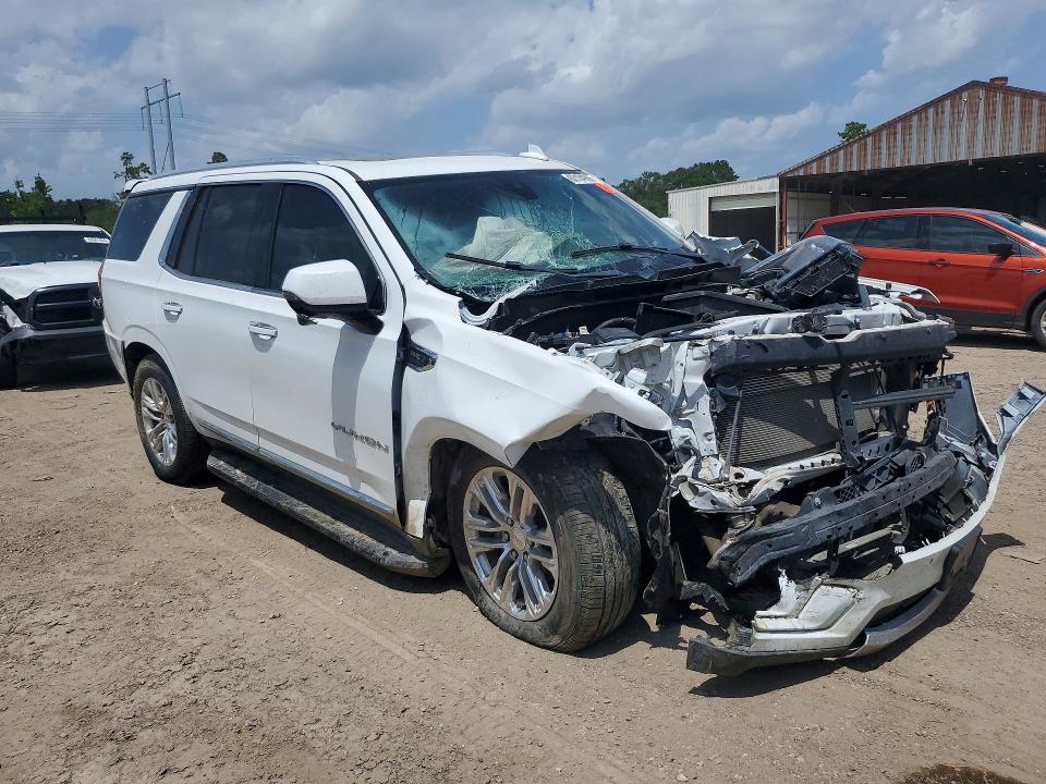 2021 Gmc Yukon VIN 1GKS1BKD2MR289910 COPART salvage auction — FRONT END, LA - CERTIFICATE OF TITLE, sold $9,100 on 2026-07-31 (photo 4)