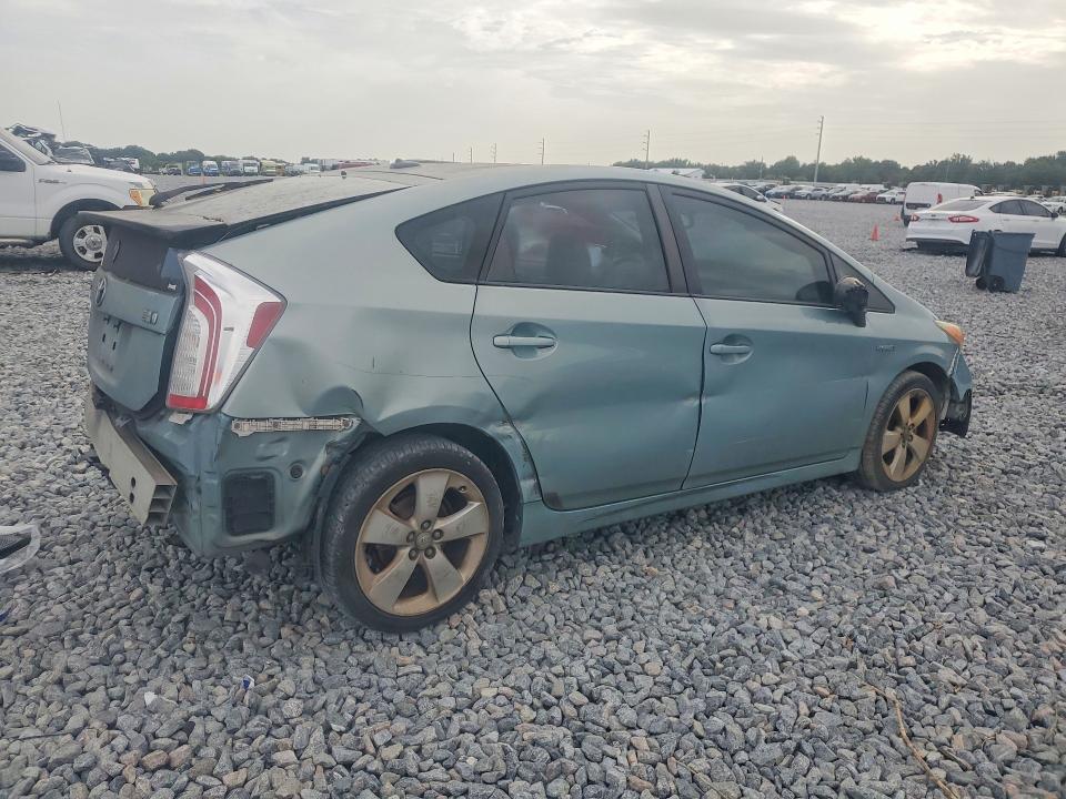 2015 Toyota Prius VIN JTDKN3DUXF1951804 COPART salvage auction — REAR END, FL - CERTIFICATE OF TITLE (P), sold $700 on 2026-07-24 (photo 3)