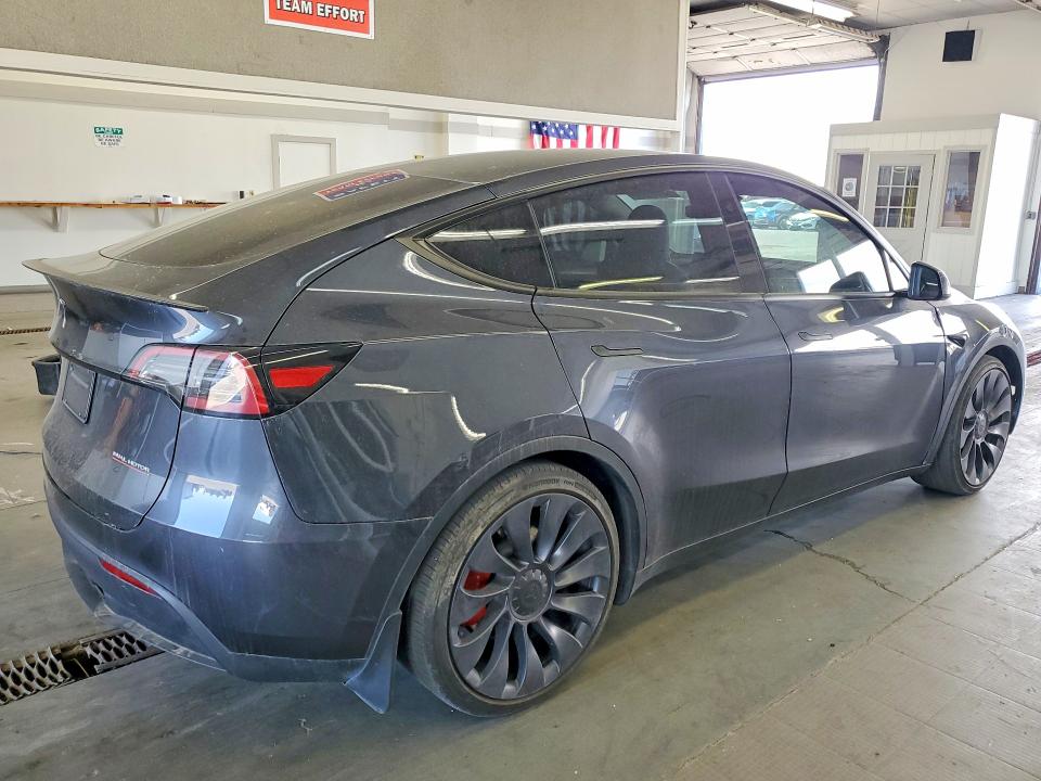 2024 Tesla Model y VIN 7SAYGDEF5RA330539 COPART salvage auction — FRONT END, Id - Cert Of Title -Rebuilt Salvage (P), sold $13,000 on 2026-07-17 (photo 3)