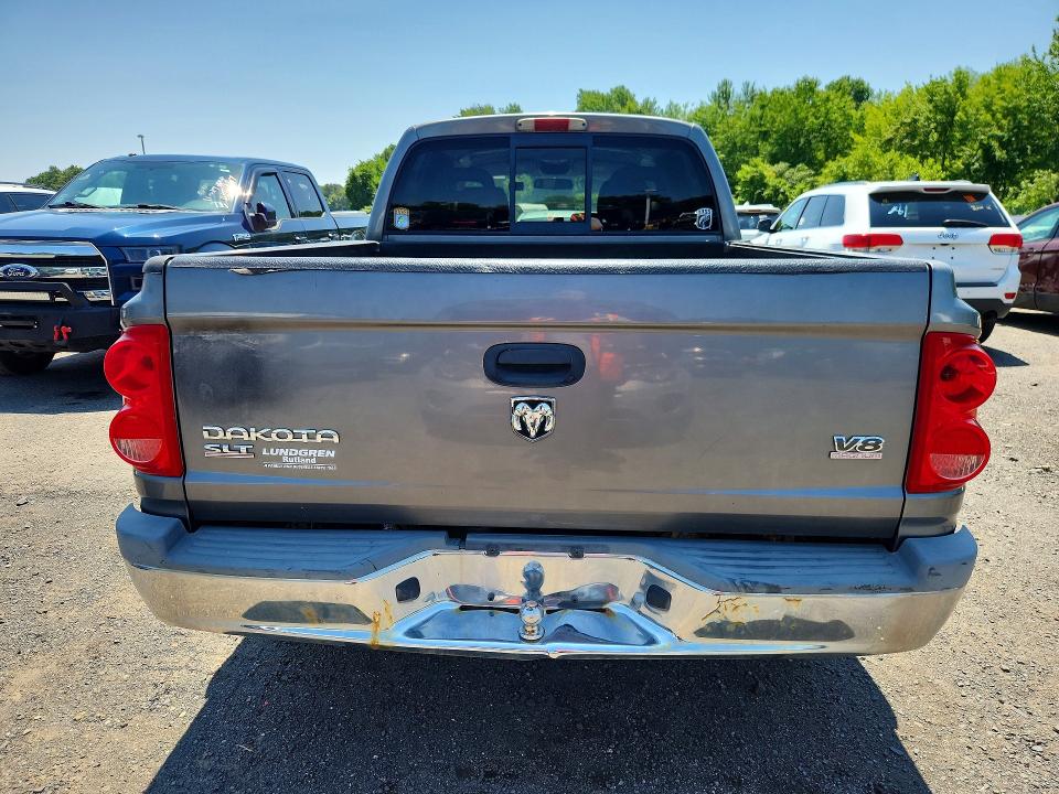 2006 Dodge Dakota VIN 1D7HE48N86S512989 COPART salvage auction — MINOR DENT/SCRATCHES, Vt - Certificate Of Title, sold $475 on 2026-07-09 (photo 6)