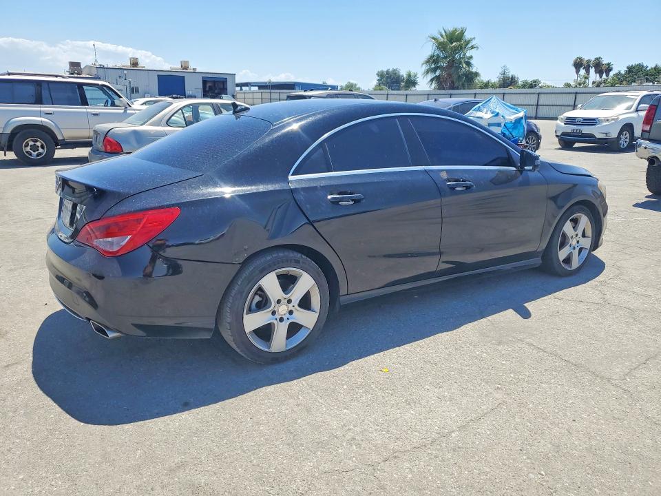 2016 Mercedes-benz Cla-klasse VIN WDDSJ4EB6GN305464 COPART salvage auction — REAR END, Ca - Salvage Certificate, sold $1,700 on 2026-08-07 (photo 3)