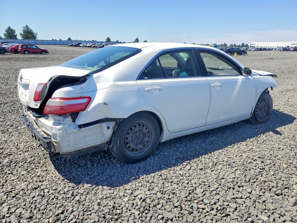 2007 Toyota Camry VIN JTNBE46K673009347 COPART salvage auction — ROLLOVER, WA - BILL OF SALE, sold $350 on 2026-07-22 (photo 3)
