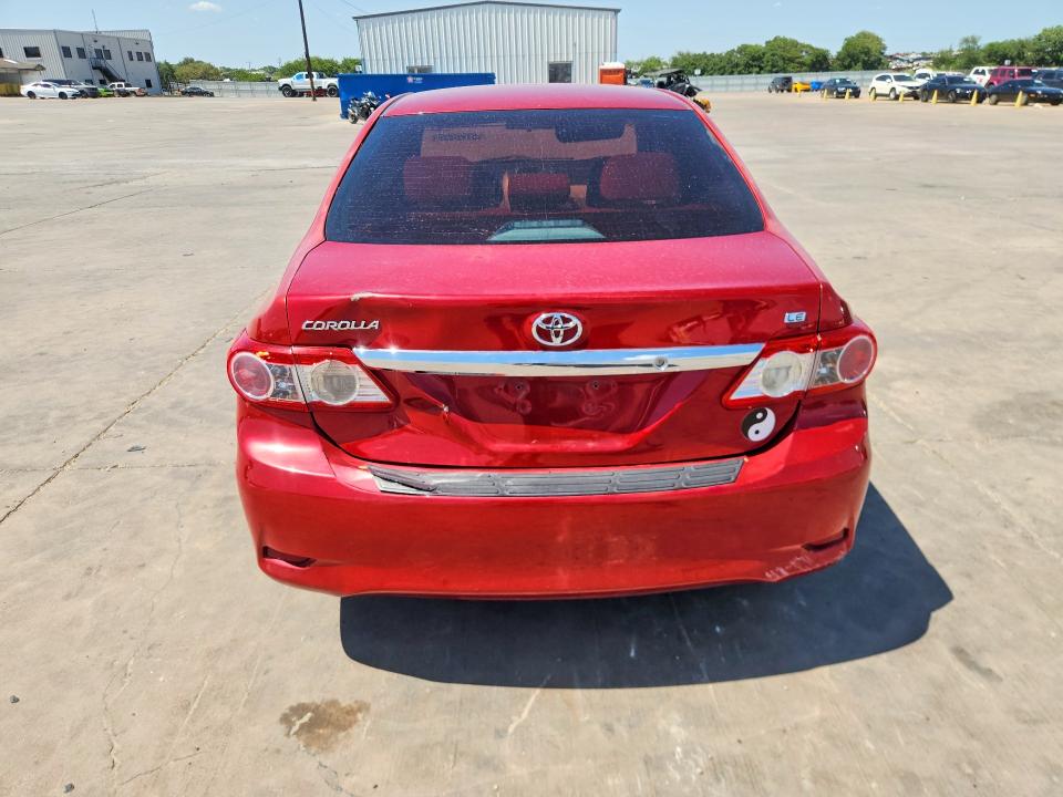 2012 Toyota Corolla VIN 5YFBU4EE2CP022908 COPART salvage auction — SIDE, TX - SALVAGE VEHICLE TITLE (P), sold $650 on 2026-07-23 (photo 6)