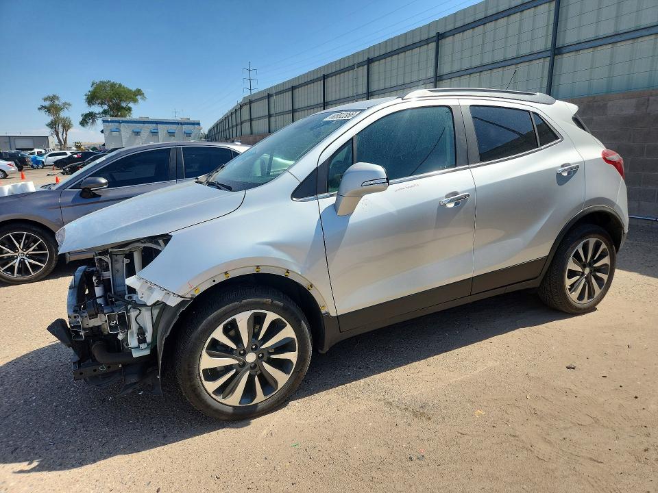 2020 Buick Encore VIN KL4CJGSB5LB038750 COPART salvage auction — FRONT END, Nm - Cert Of Title-Salvage, sold $1,650 on 2026-07-20 (photo 1)
