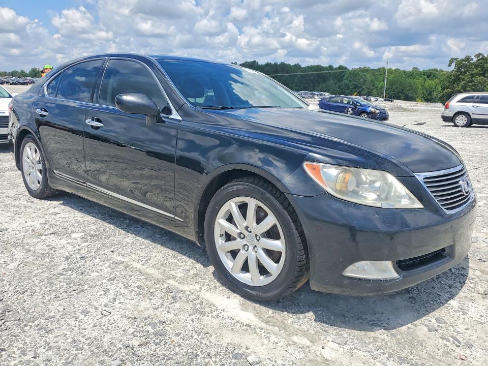 2007 Lexus Ls 460 VIN JTHBL46F975018317 COPART salvage auction — MINOR DENT/SCRATCHES, Ga - Certificate Of Title (P), sold $850 on 2026-07-22 (photo 4)